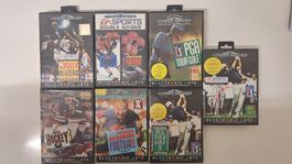 7 Sega Mega Drive Spiele EA Sports Konvolut