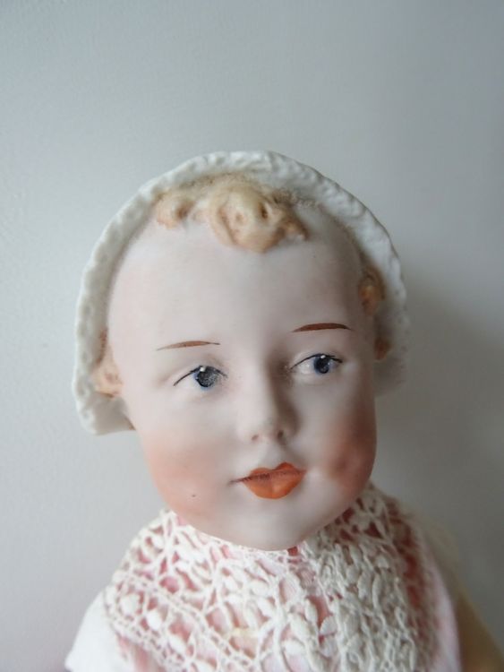 RAVISSANT PETIT BÉBÉ CARACTÈRE ANCIEN MOULE 342 DE ERNST HEUBACH- HT 34 CM