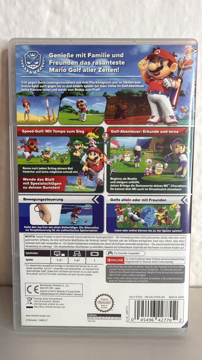 Nintendo Giochi: Nintendo Switch: Mario Golf Super Rush - Excellent! – Usato da Ehrendingen venduto da bubulence 1