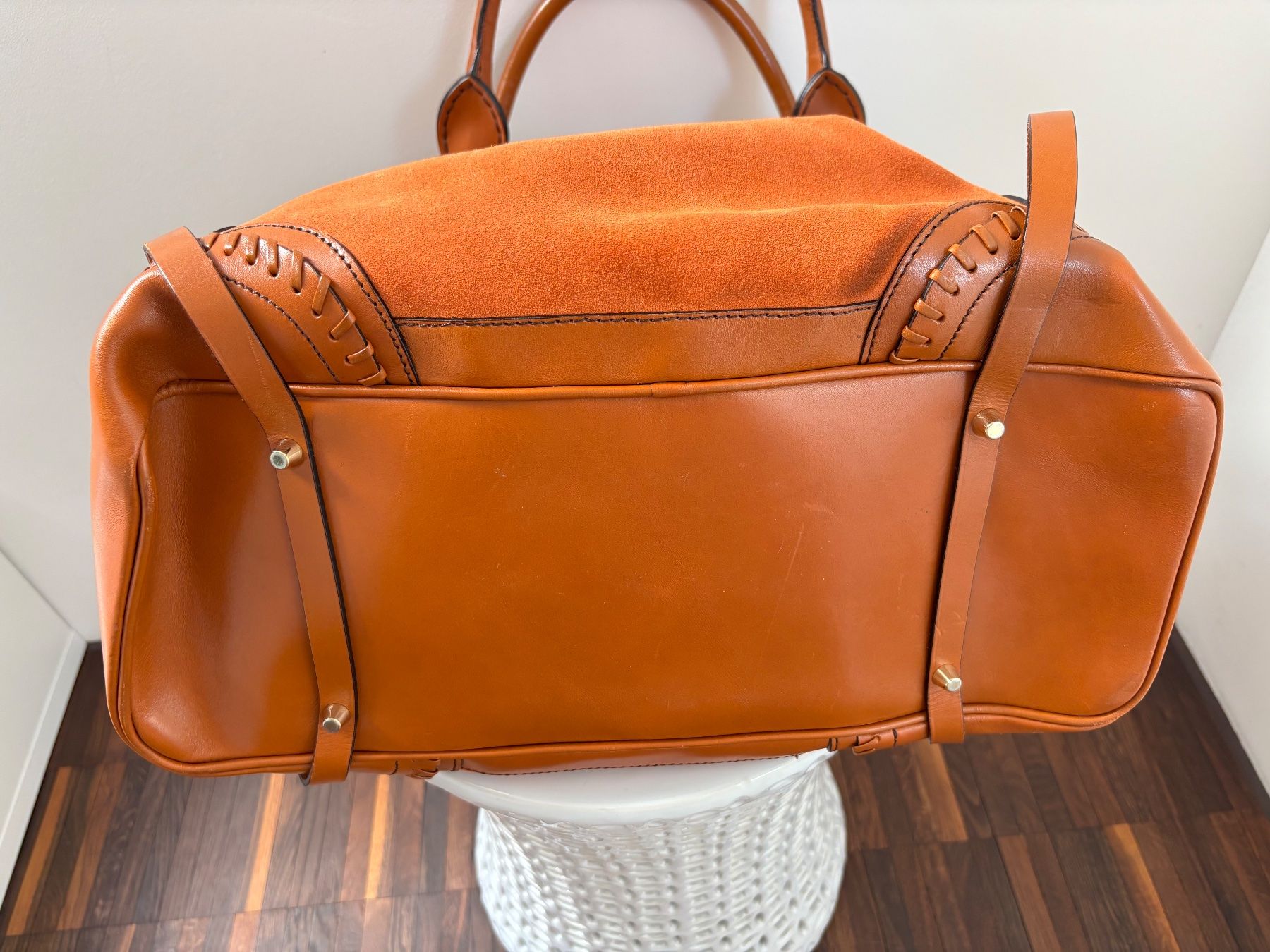 Burberry Borse da donna: BURBERRY PRORSUM Ledertache, burned-orange – Usato da Herrliberg venduto da mayfi 8