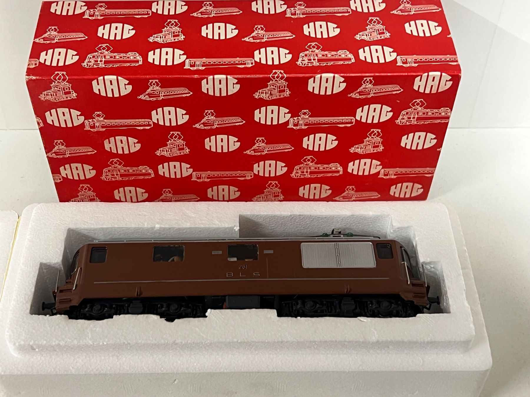 Hag Modellini di ferrovie: Hag Nr.180 Re 4/4 BLS AC Analog – Usato da Geroldswil venduto da TopTrain54 6