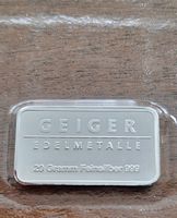 Geiger Edelmetalle 20 Gramm Silberbarren OVP