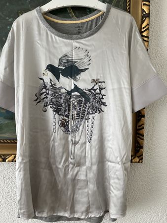 Marccain Seide Bluse,Gereinigt Top GrM VonNichtrauher