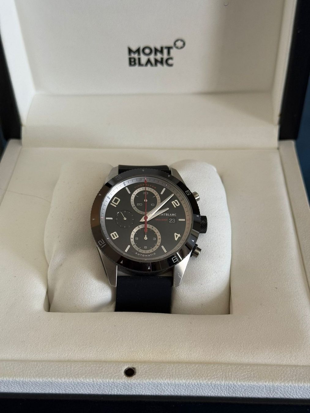 Montblanc Orologi: Montblanc TimeWalker Chronograph Automatic 43mm Ref. 116098 – Nuovo (secondo la descrizione) da Lausanne venduto da Rb2019