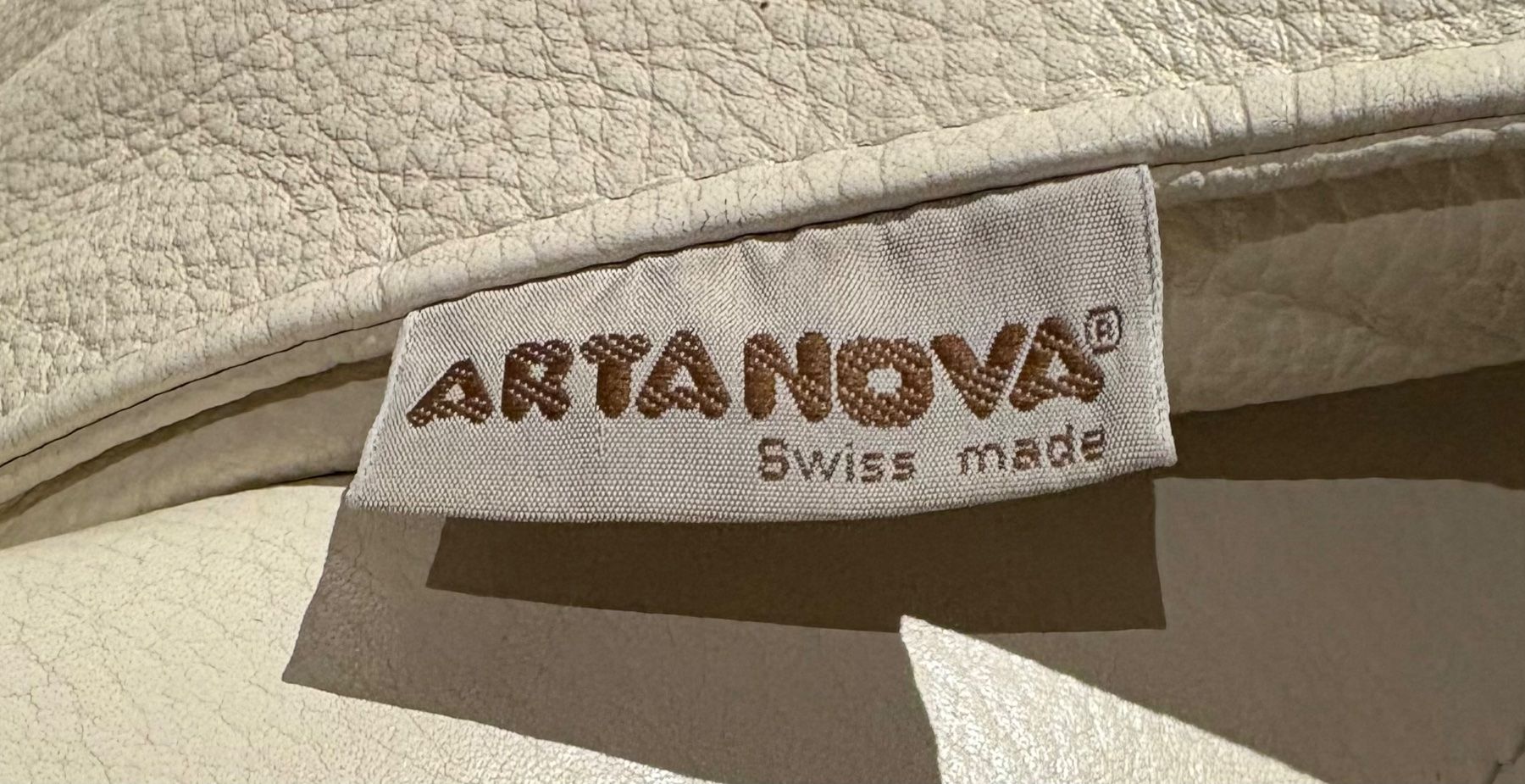 Artanova Sofas: Ledersofa Artanova mit Sessel (weiss) – Gebraucht aus Mettmenstetten von Sternenzauber03 5