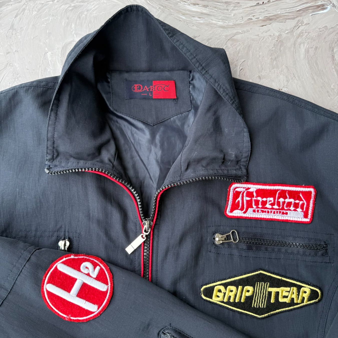 Jacken: Veste DAHOC style racing 'Harrison', patchs brodés – Gebraucht aus Thônex von Suisse.Shopping 4