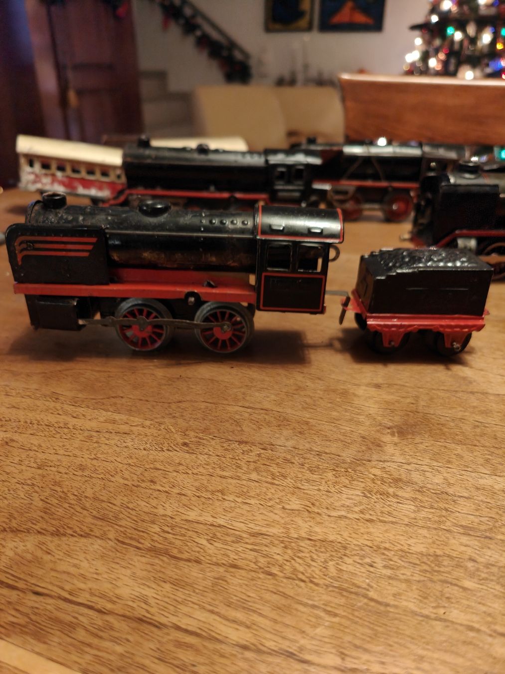 Modelleisenbahnen: Dampflokomotive mit Tender, Spur 0. – Gebraucht aus Flumenthal von mar_wyw8 2