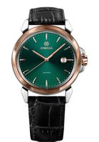 🇨🇭 Jowissa Uhr LeWy 3 Swiss Made Herrenuhr Grün NEU