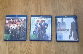 3 BluRay's (A-Team, Ant-Man & Headhunters)