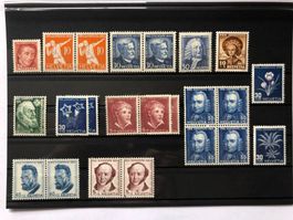 PJ kleines Lot ab 1927 postfrisch