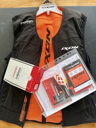 Gilet airbag IXON in&motion pour moto taille XL, neuf 10/10