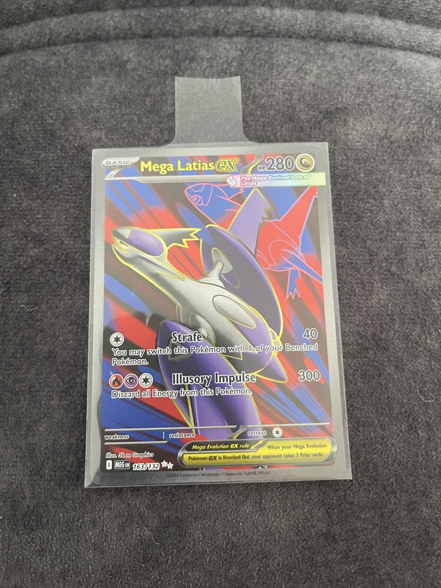 Pokémon Sammelbilder & Trading cards: Pokémon Mega Latias ex 163/132 – Mega Evolution – Neu (gemäss Beschreibung) aus Beringen von ago_6qnt