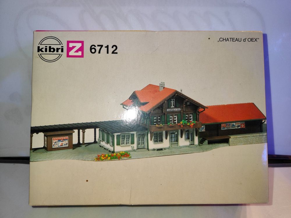 Kibri B-6712 Bausatz Bahnhof Chateau D'Oex In Spur Z | Comprare Su Ricardo