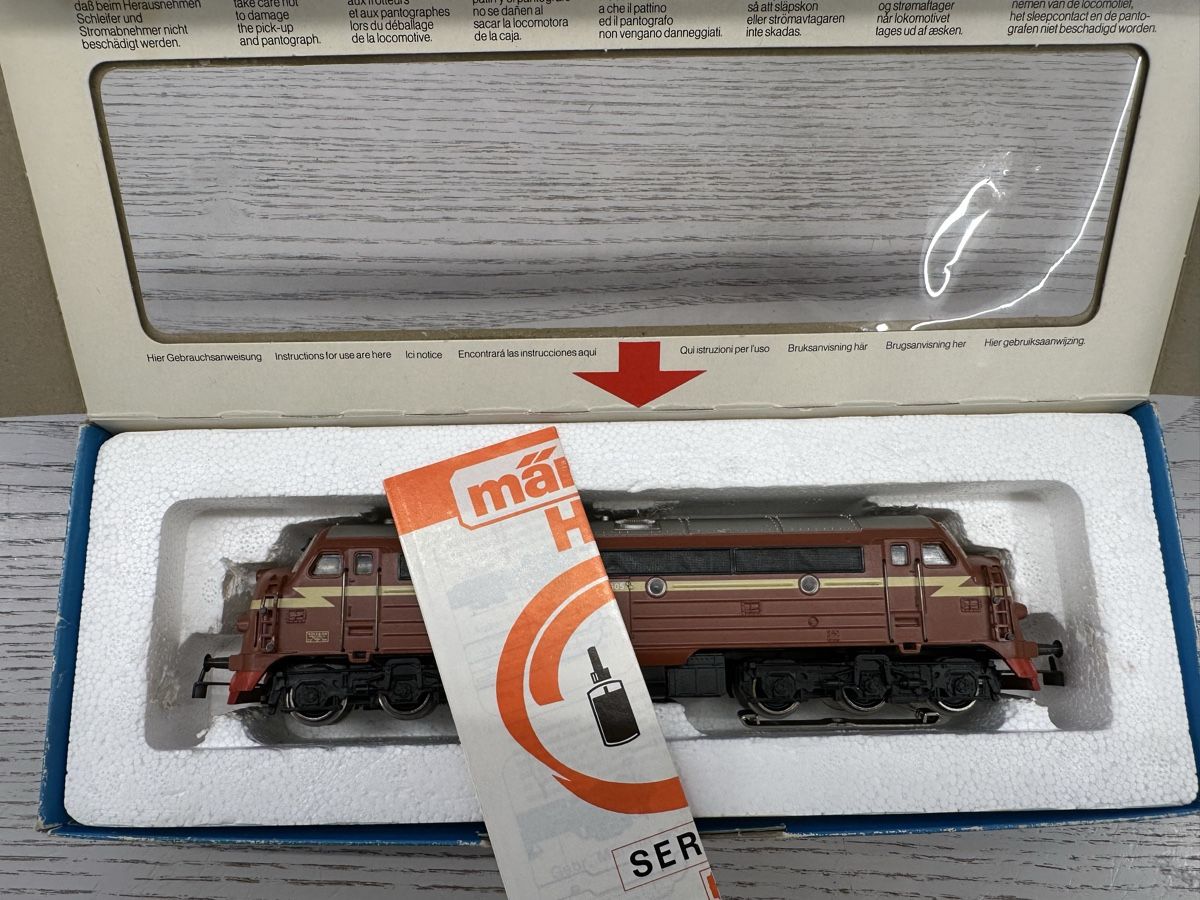 Märklin Modellini di ferrovie: Märklin 3143 NSB BR Di 3 – Usato da Lupsingen venduto da New-Haven 6
