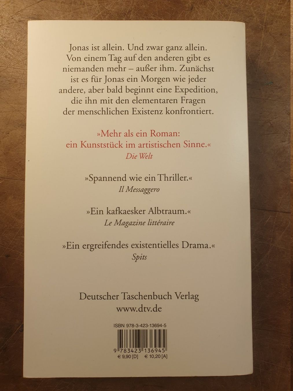Libri: Die Arbeit der Nacht - Thomas Glavinic – Usato da Zürich venduto da loosebone 6