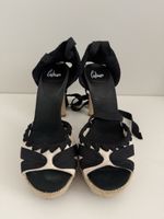 SCHWARZE ESPADRILLE-PUMPS VON CASTAÑER