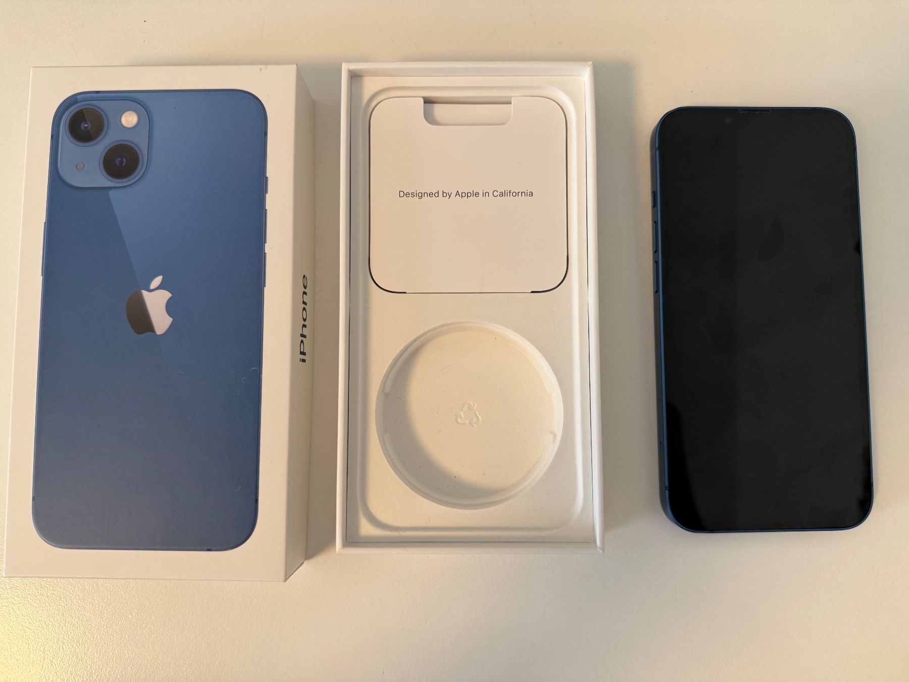 Apple Handys / Smartphones: Apple iPhone 13 256 Go blue – Gebraucht aus Mont-sur-Rolle von Dealer8