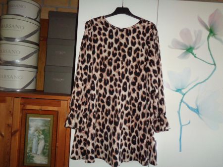 *** luftiges Kleid *** / Animal Print / Neu