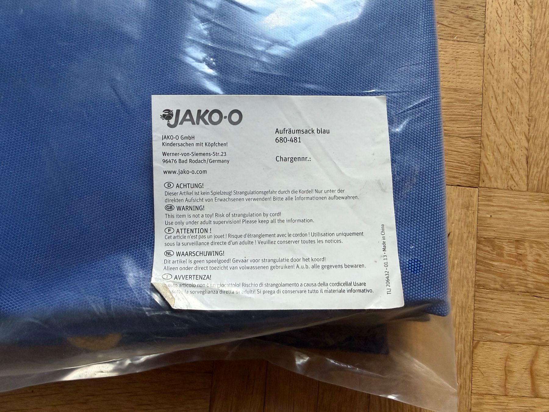 Jako-O Jouets: Jako-O Aufräumsack – Neuf (Voir description) à Adliswil par synchrot