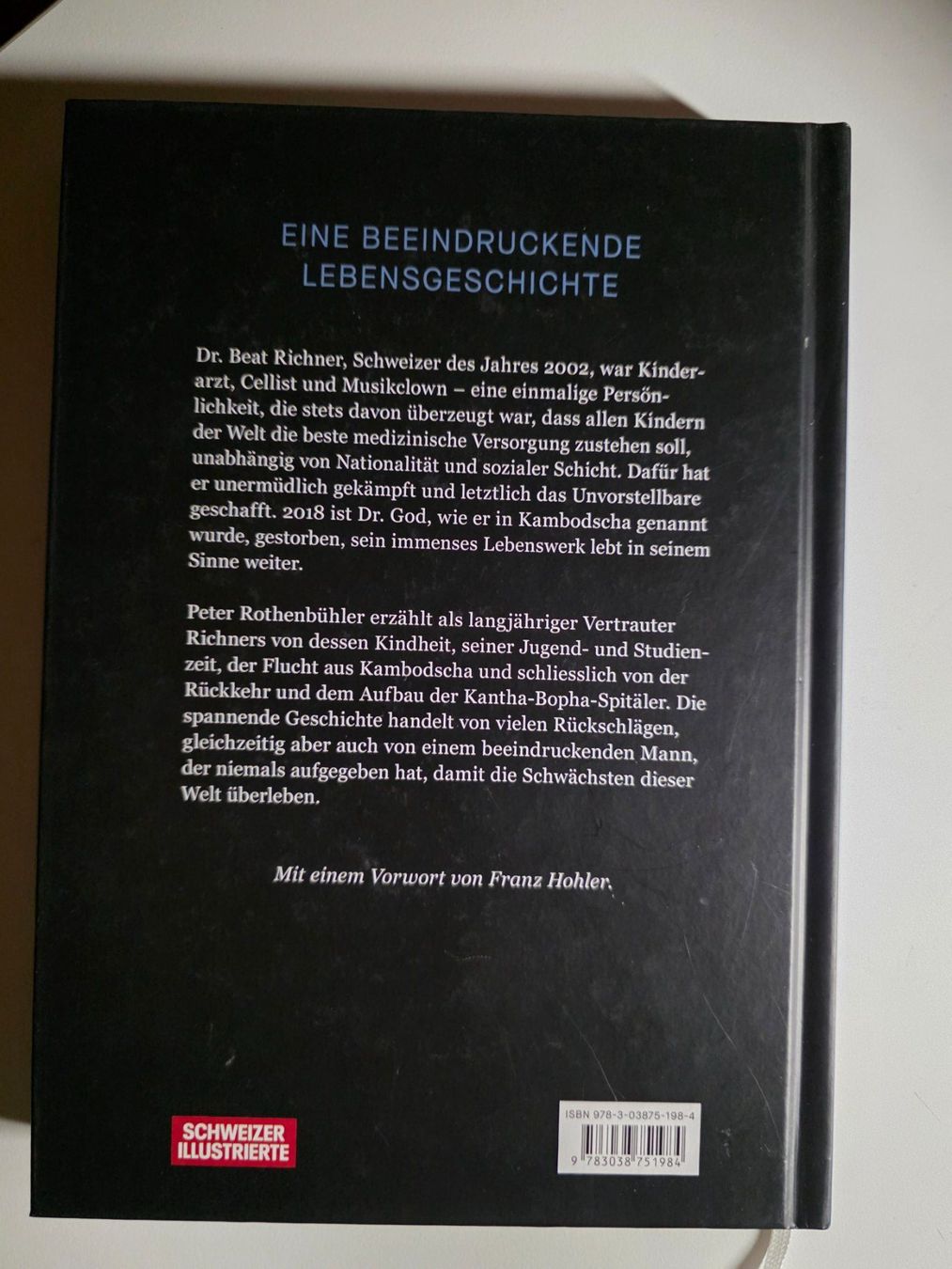 Libri: Dr. Beat Richner von Peter Rothenbühler - 2020 – Usato da Walterswil BE venduto da Lonitti 2