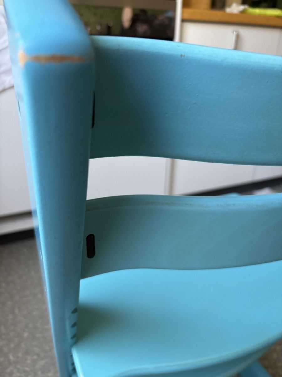 Stokke Chaises hautes: Tripp Trapp Stokke hellblau/türkis – D'occasion à Zürich par Astroglia 4