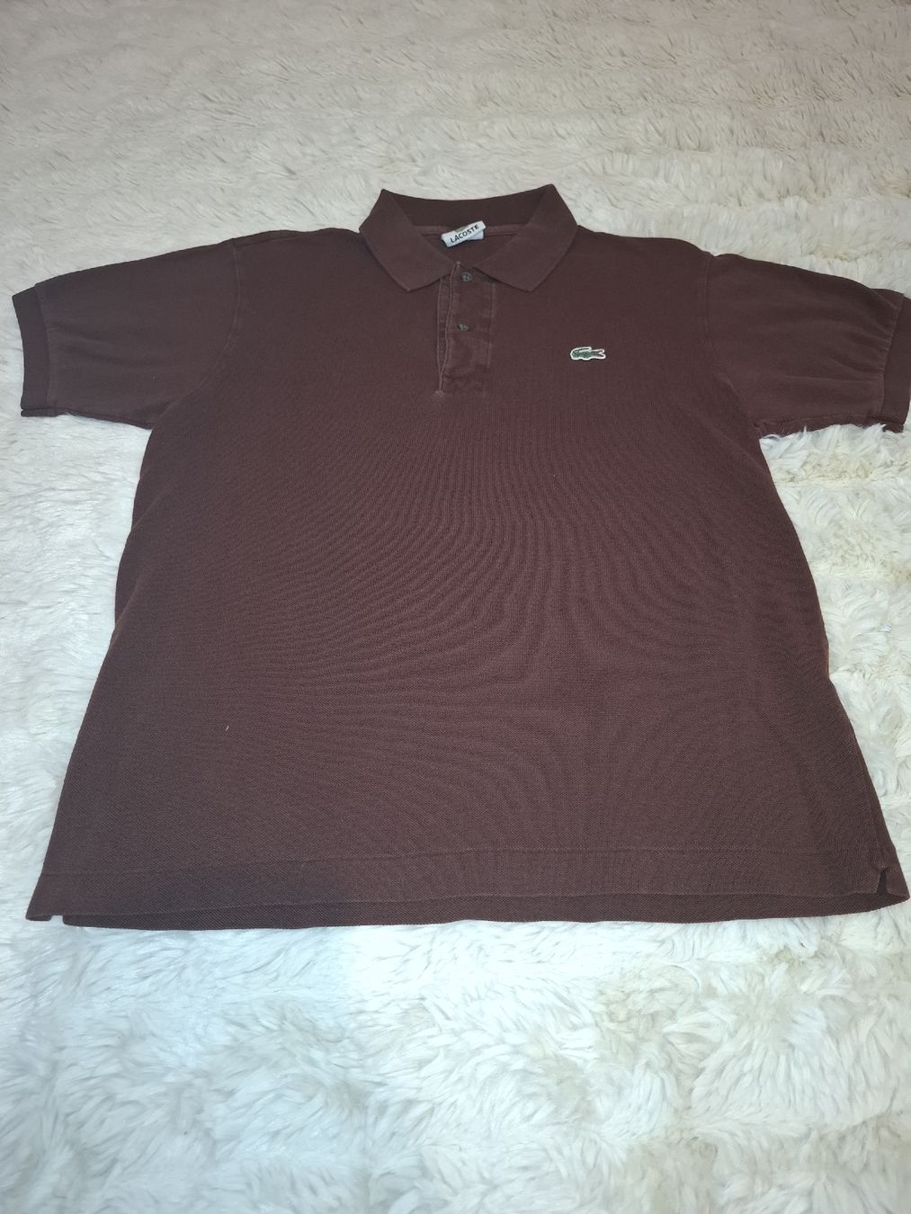 Lacoste Polo-Shirts: Lacoste Polo Classique Devanlay Bordeau - Taille 4 (M) – Gebraucht aus Le Locle von QUALI-PRIX 6