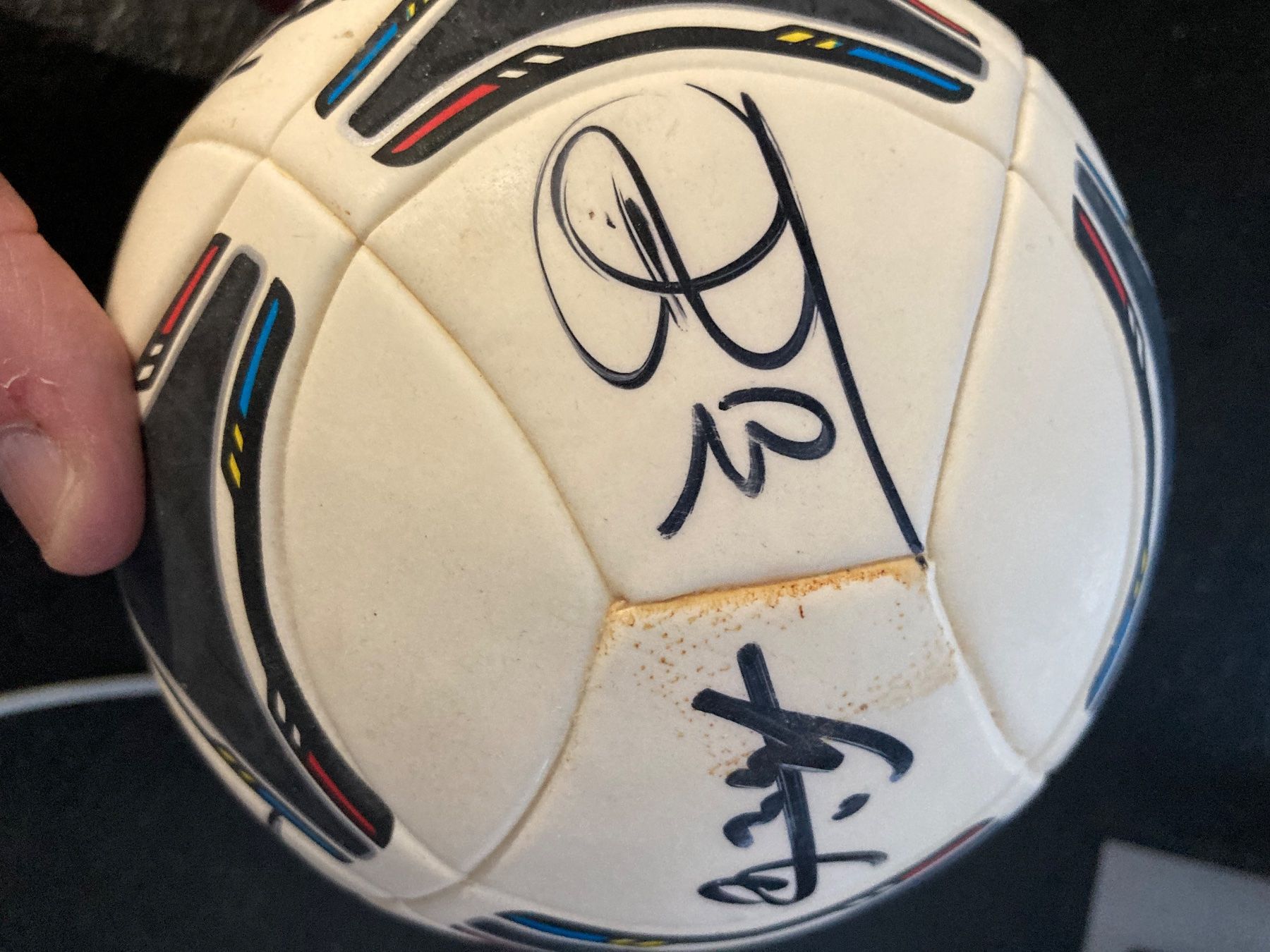 Autografi: Autogramme FC Basel Saison 2012/2013 Mini Tango Ball – Usato da Ziefen venduto da Dancer99 2