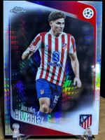 2025-26 Topps Chrome UCC Julian Alvarez Prizm Refractor