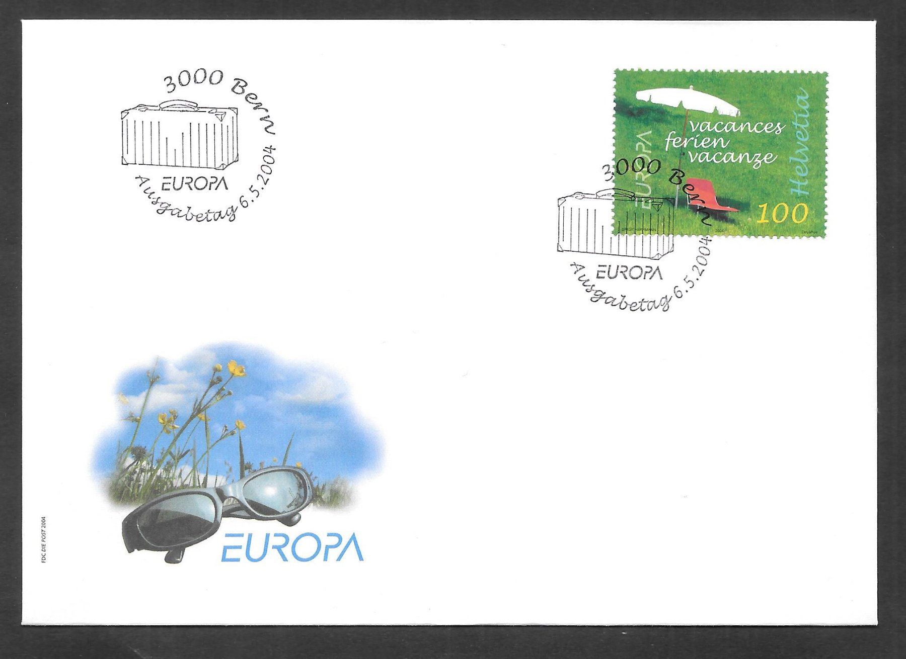Tutti i francobolli: FDC Nr. 1122 Europamarke ET Bern 6.5.2004 – Nuovo (secondo la descrizione) da Olten venduto da clotaldi