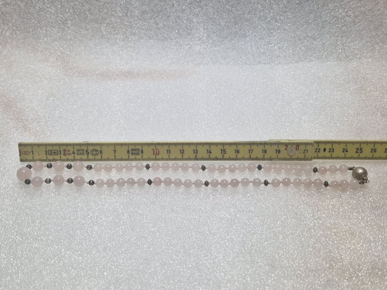 Ketten: Rosenquarz Halskette – Gebraucht aus Winterthur von Sadega 2