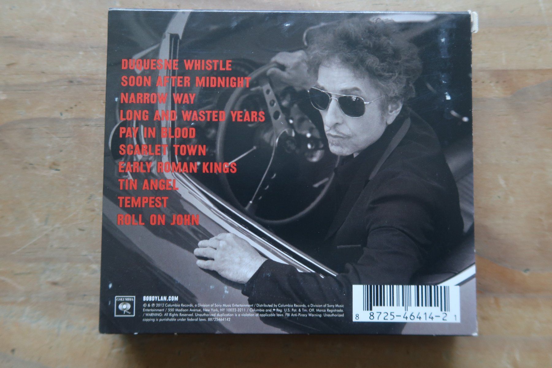 CD: BOB DYLAN - TEMPEST  - Deluxe Edition, Limited Edition - CD – Usato da Basel venduto da Patiscat 1
