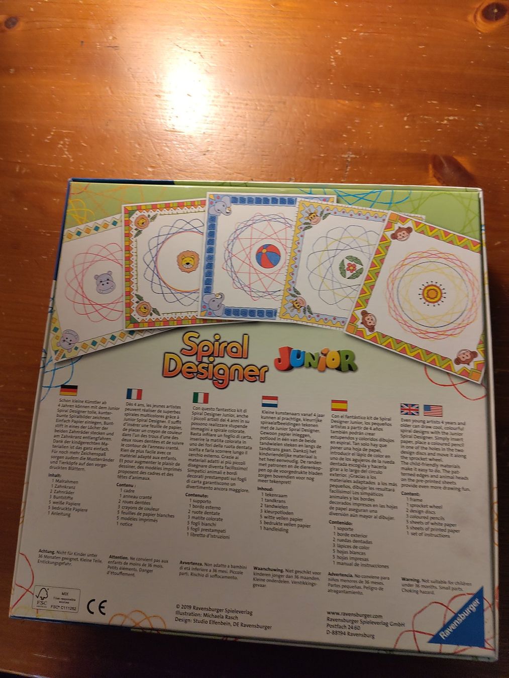 Ravensburger Giocattoli: Spiral Designer Junior , Ravensburger – Usato da Zürich venduto da isthatablatt 1