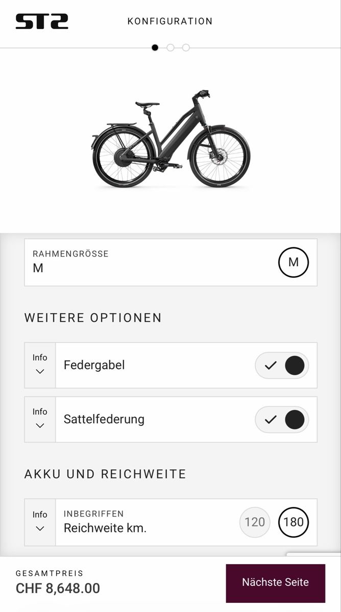 Stromer Biciclette: New Stromer ST2 Pinion Comfort M Full Optional – Nuovo (secondo la descrizione) da Heimberg venduto da 348-TS 8
