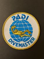 Tauchen PADI Dive-Master Abzeichen zum Aufnähen + Aufkleben