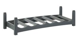 10x Rotho VARIO Flaschenregal / Weinregal – stapelbar