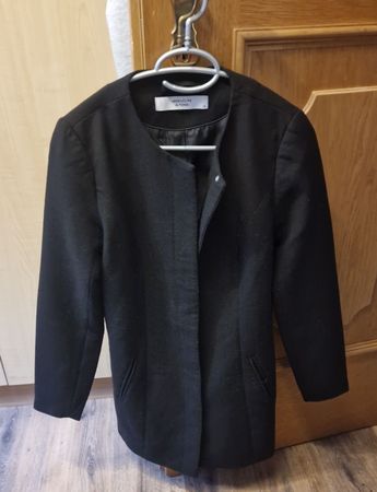 Schwarzer Mantel Gr. XS