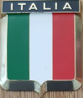 Plakette / Emblem ITALIA