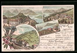 Litho Rigi, Rigi-Kaltbad, Rigi-Klösterl