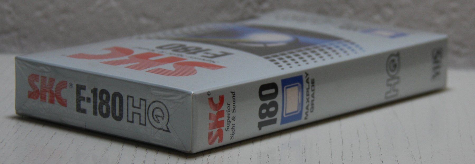 Leerkassetten: SKC HQ E-180 VHS Videocassette – Neu und originalverpackt aus Fisibach von he-man210 1