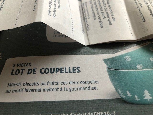 Coop Ciotole: COOP LET IT SNOW LOT DE COUPELLES NEUF – Nuovo e nell'imballaggio originale da Bernex venduto da eunicefitz 2