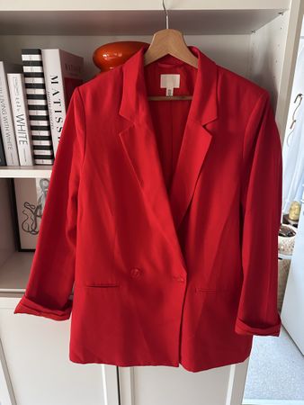 Roter rosa H&M Blazer fashion like new y2k Zara kleid