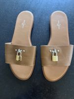 Louis Vuitton Pantoletten, Sandalen, Grösse 37.5 Zustand gut