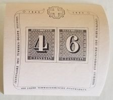 Bl10) W14, Zürich Sonderblock postfrisch Kt..140.-