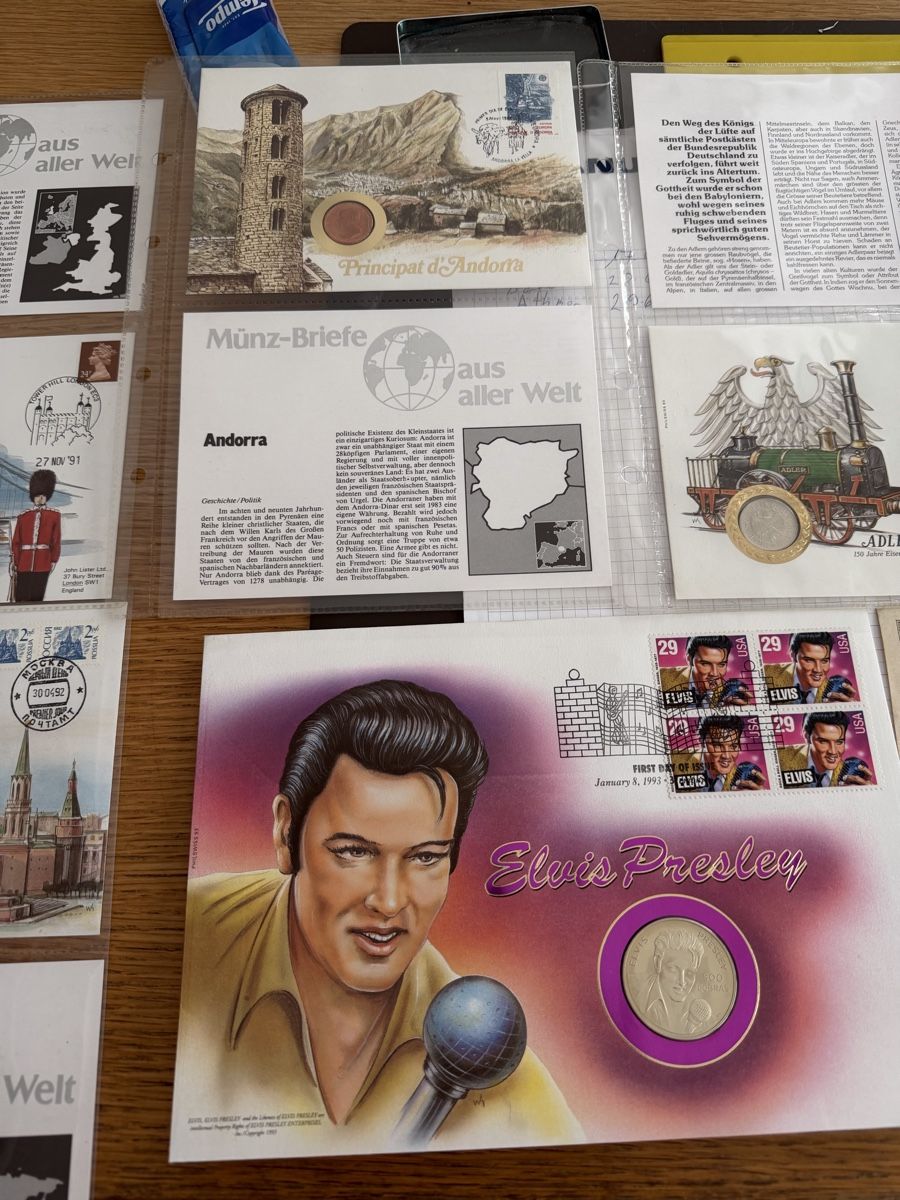 Toutes les monnaies: Diverse. Numisbriefe – D'occasion à Murgenthal par Tina_4055 1