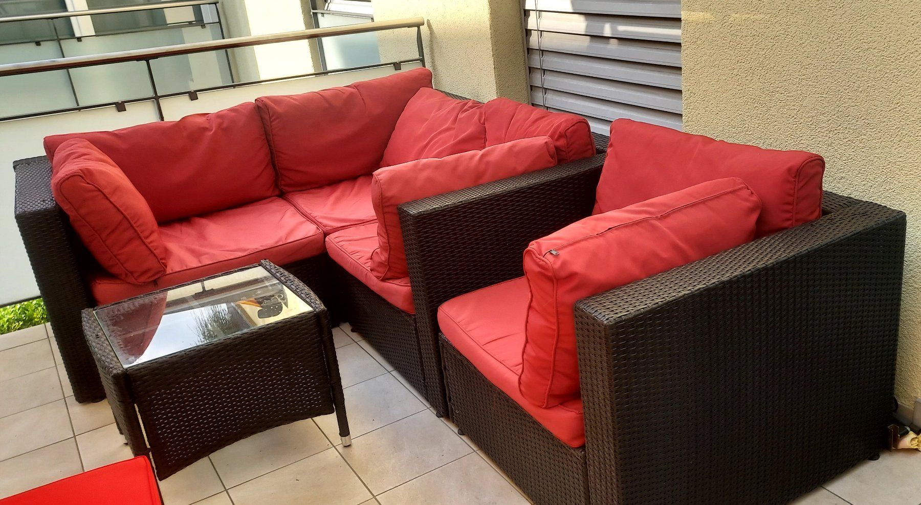 Poltrone: Gartenlounge Set, Rattansofa,Sommer-Schnäppchen – Usato da Dielsdorf venduto da Gerry.2525