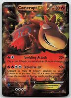 Pokemon Camerupt EX 29/160 EN 2015