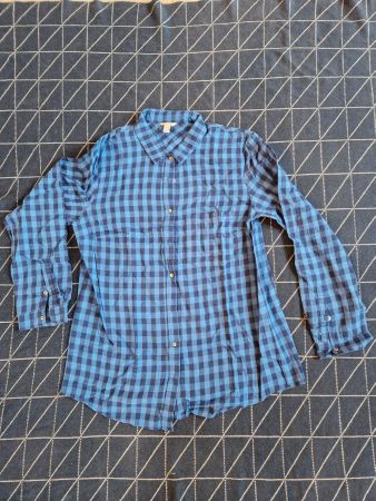 Esprit Bluse Langarm blau Grösse 38