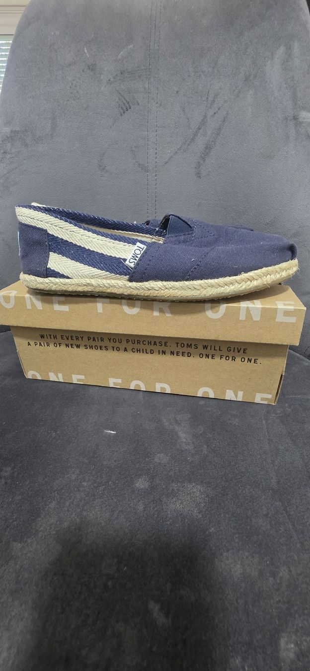 Scarpe da donna: TOMS gestreifte Canvas Slip-Ons - Neu – Nuovo e nell'imballaggio originale da Stallikon venduto da tim079 5