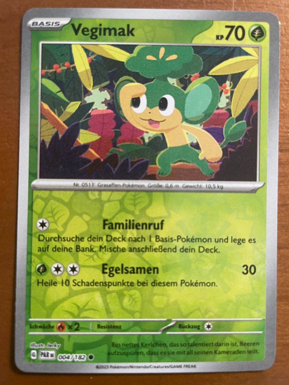 Pokémon Carte collezionabili: Pokemon Vegimak Reverse (Versand gratis) – Nuovo (secondo la descrizione) da Chur venduto da Angerson