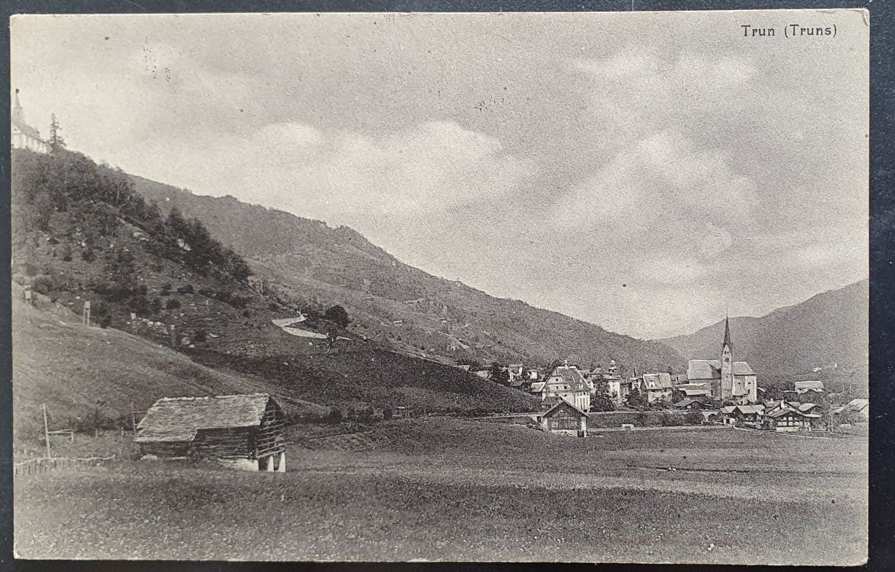 Cartoline postali: Truns 1925 – Usato da Kreuzlingen venduto da Rschweiz1